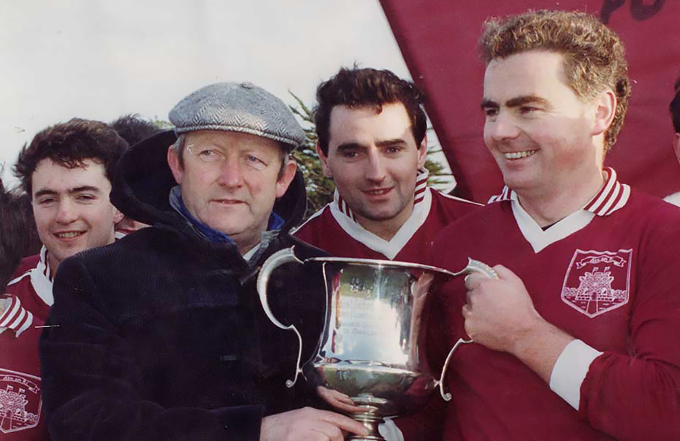 County Junior B Football Final 1990 Slide background